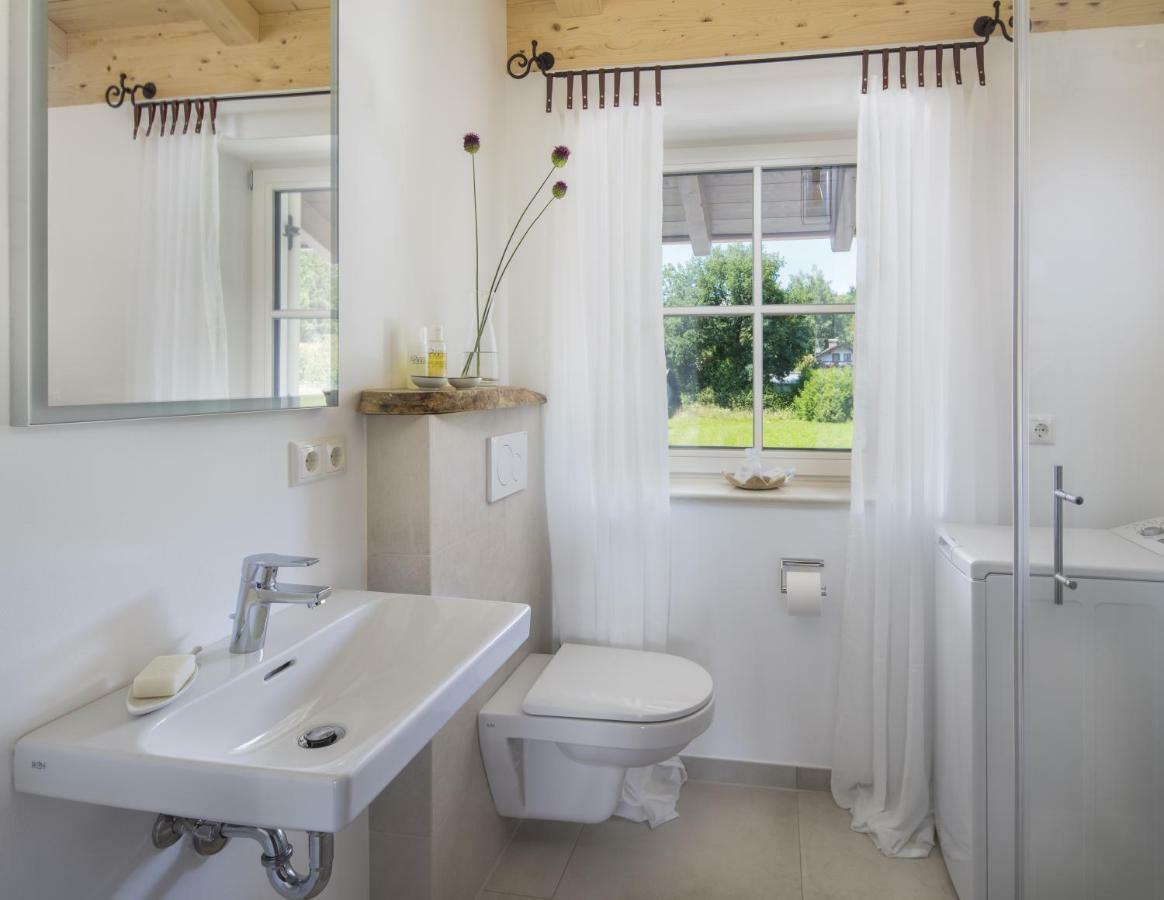 Ferienwohnung Chiemsee Breitbrunn am Chiemsee Esterno foto