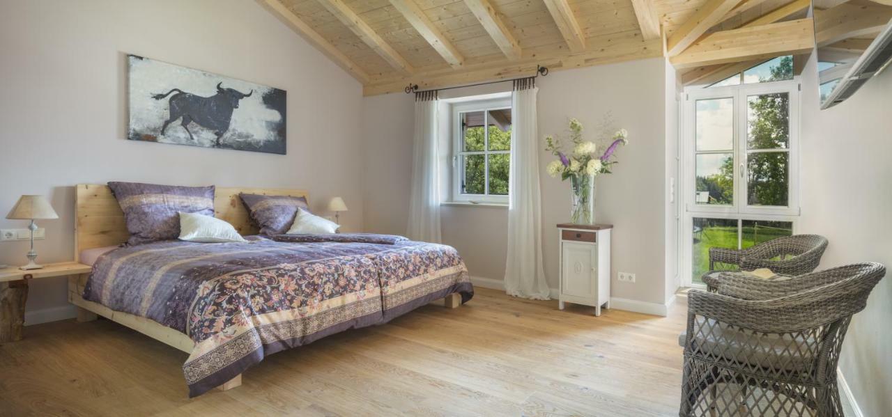 Ferienwohnung Chiemsee Breitbrunn am Chiemsee Esterno foto